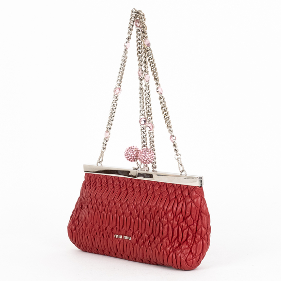 Miu Miu Valentines Day Capsule Collection Crossbody Clutch - Picture 2 of 11
